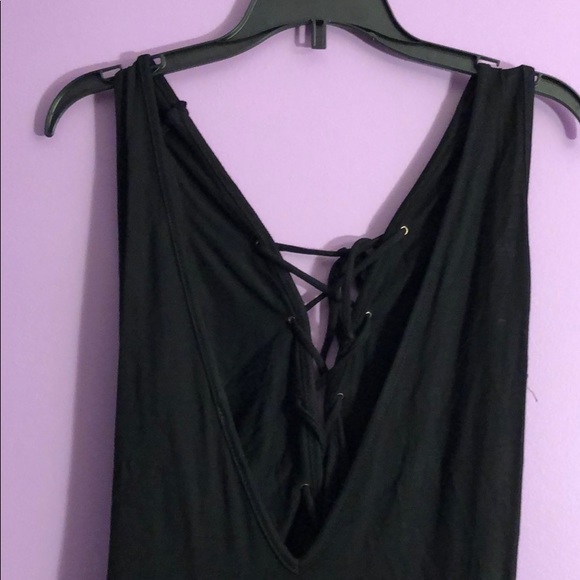 Black tank top bodysuit women’s size small - Picture 4 of 6